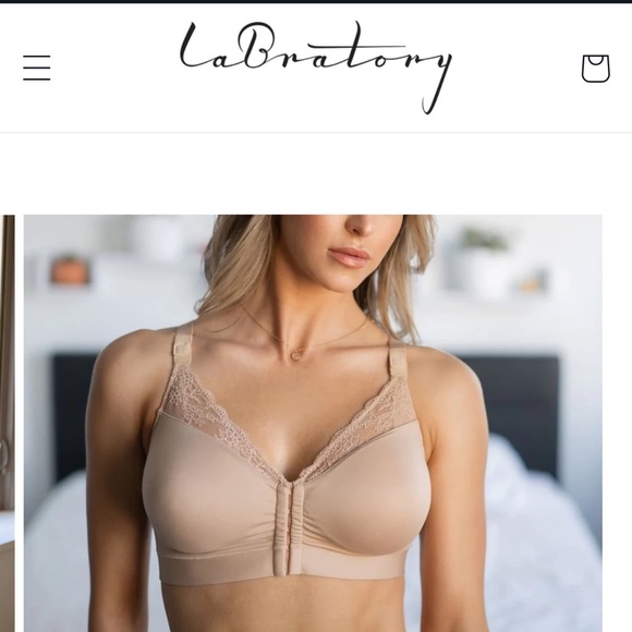 NEW! SURGICAL COUTURE by LaBratory lace/nude - Picture 3 of 7